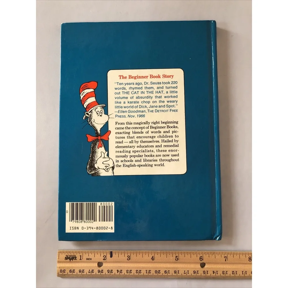 Dr. Seuss The Cat In The Hat Comes Back HB 1958/1986 Early Print‎ VTG